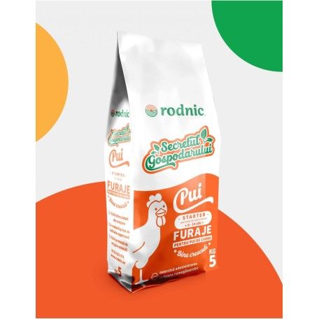 Furaje Pui Complet Starter brizurat 5kg 2