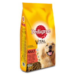Caini - Pedigree uscat vita & pasare 10 kg