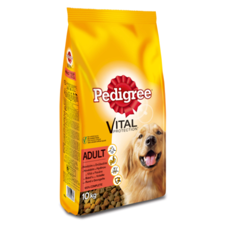 Pedigree uscat vita & pasare 10 kg 2