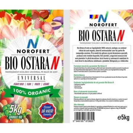 BIO OSTARA N - INGRASAMANT ECOLOGIC UNIVERSAL PE BAZA DE AZOT 2